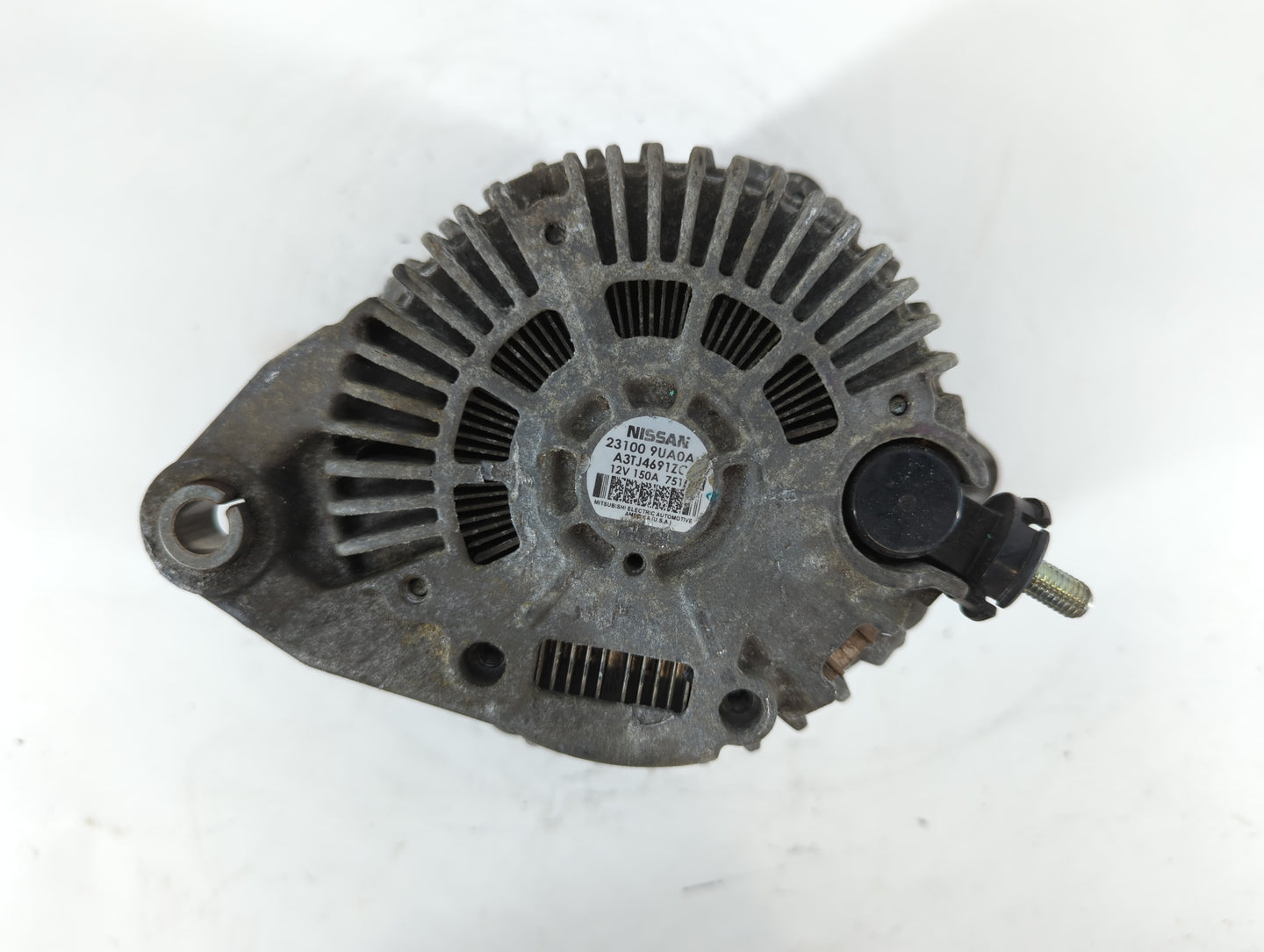 2017-2020 Nissan Pathfinder Alternator Replacement Generator Charging Assembly Engine OEM P/N:23100 9UA0A Fits OEM Used Auto Parts - Oemusedautoparts1.com
