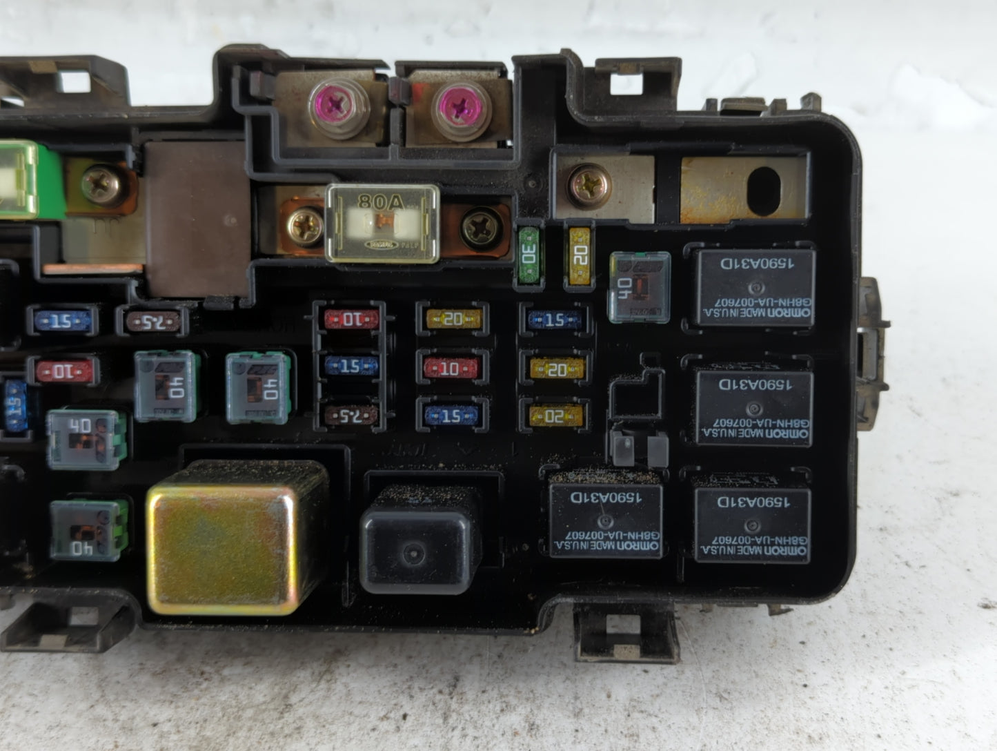 2001-2005 Honda Civic Fusebox Fuse Box Panel Relay Module P/N:S5P-P3 Fits Fits 2001 2002 2003 2004 2005 OEM Used Auto Parts - Oemusedautoparts1.com