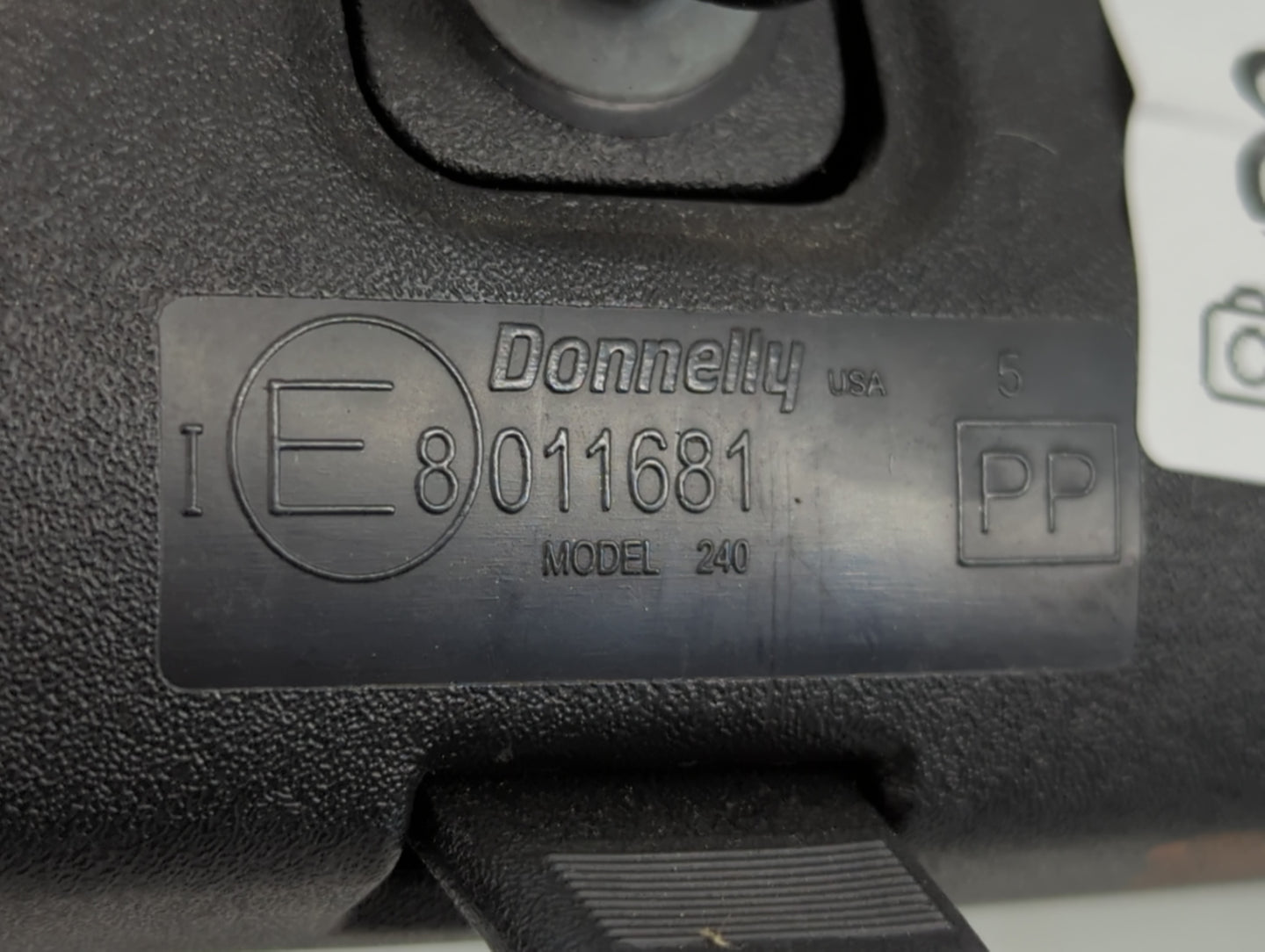 2001-2006 Toyota Camry Interior Rear View Mirror Replacement OEM P/N:E8011681 Fits OEM Used Auto Parts - Oemusedautoparts1.com