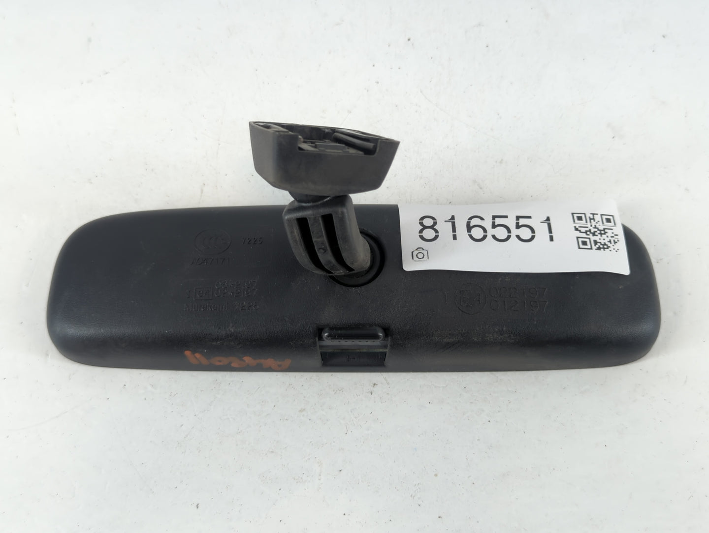 2013-2017 Honda Accord Interior Rear View Mirror Replacement OEM P/N:E4022197 Fits OEM Used Auto Parts - Oemusedautoparts1.com