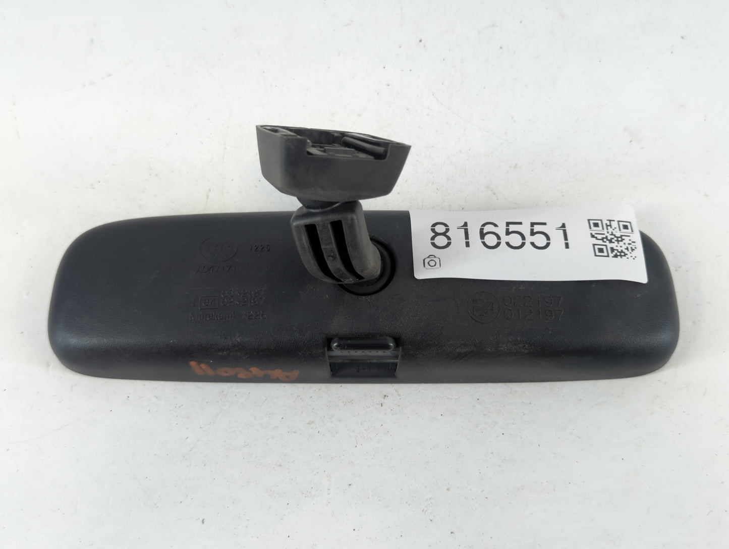 2013-2017 Honda Accord Interior Rear View Mirror Replacement OEM P/N:E4022197 Fits OEM Used Auto Parts - Oemusedautoparts1.com