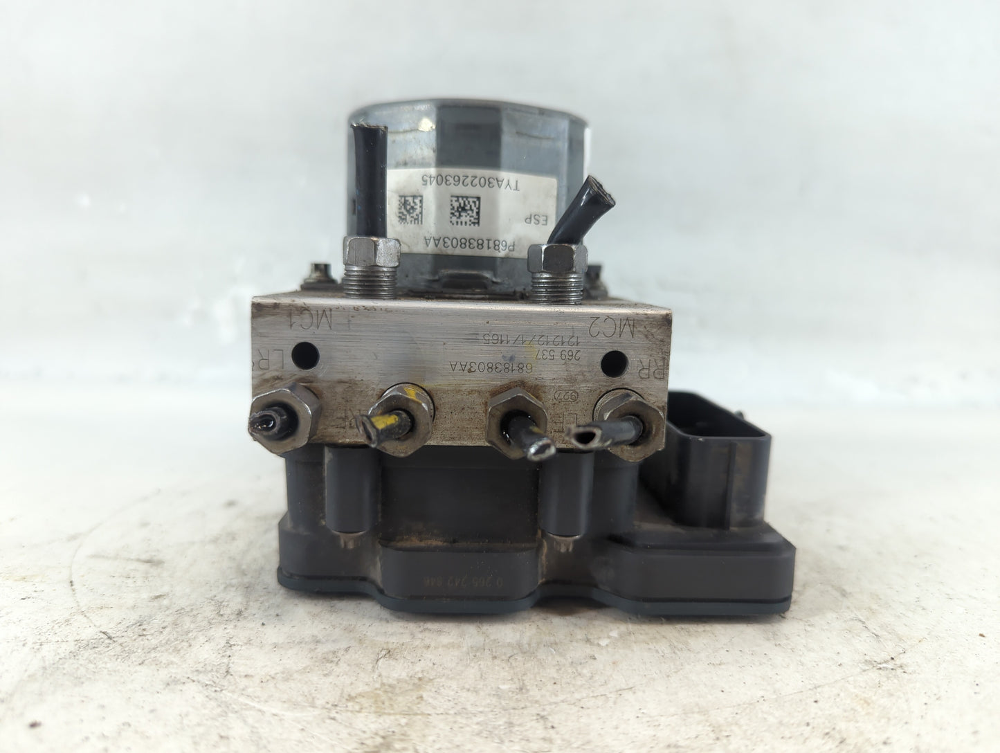 2013 Dodge Caravan ABS Pump Control Module Replacement P/N:P68183803AA Fits OEM Used Auto Parts - Oemusedautoparts1.com