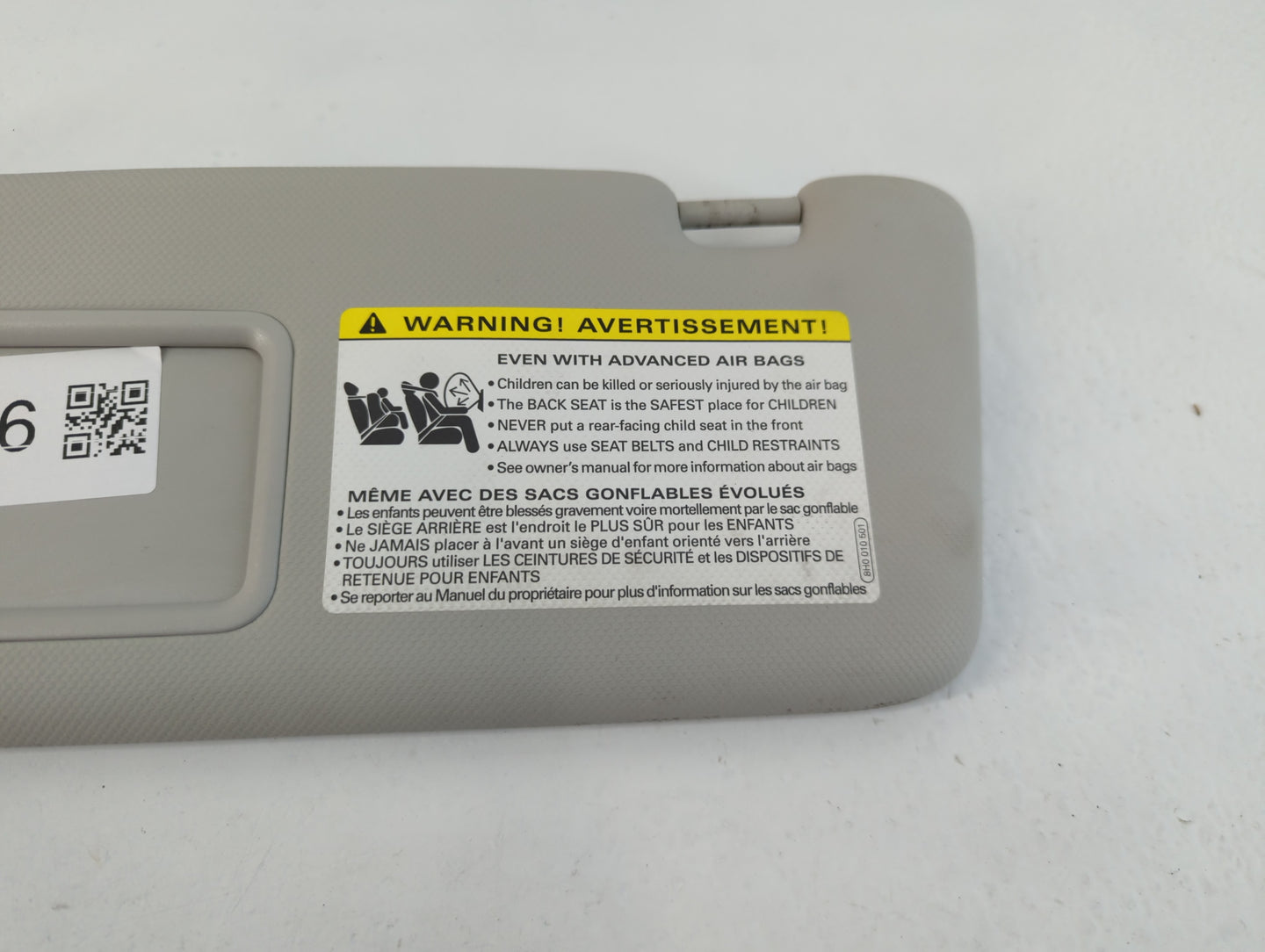 2009-2012 Audi A4 Sun Visor Shade Replacement Driver Left Mirror Fits Fits 2009 2010 2011 2012 OEM Used Auto Parts - Oemusedautoparts1.com