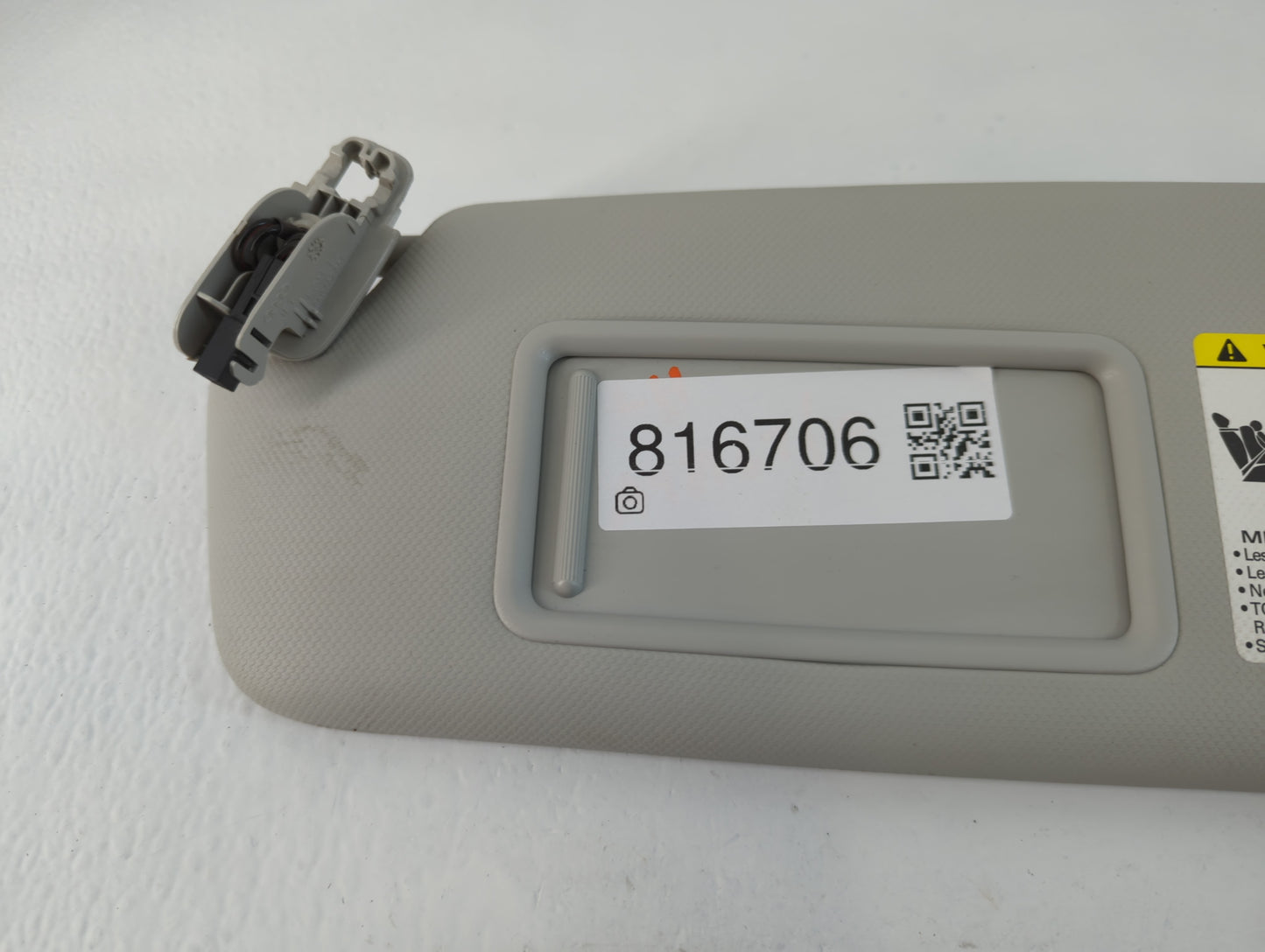 2009-2012 Audi A4 Sun Visor Shade Replacement Driver Left Mirror Fits Fits 2009 2010 2011 2012 OEM Used Auto Parts - Oemusedautoparts1.com