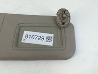 2009-2013 Toyota Corolla Sun Visor Shade Replacement Passenger Right Mirror Fits Fits 2009 2010 2011 2012 2013 OEM Used Auto Parts - Oemusedautoparts1.com