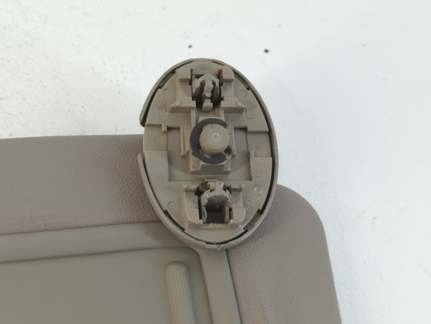 2009-2013 Toyota Corolla Sun Visor Shade Replacement Passenger Right Mirror Fits Fits 2009 2010 2011 2012 2013 OEM Used Auto Parts - Oemusedautoparts1.com