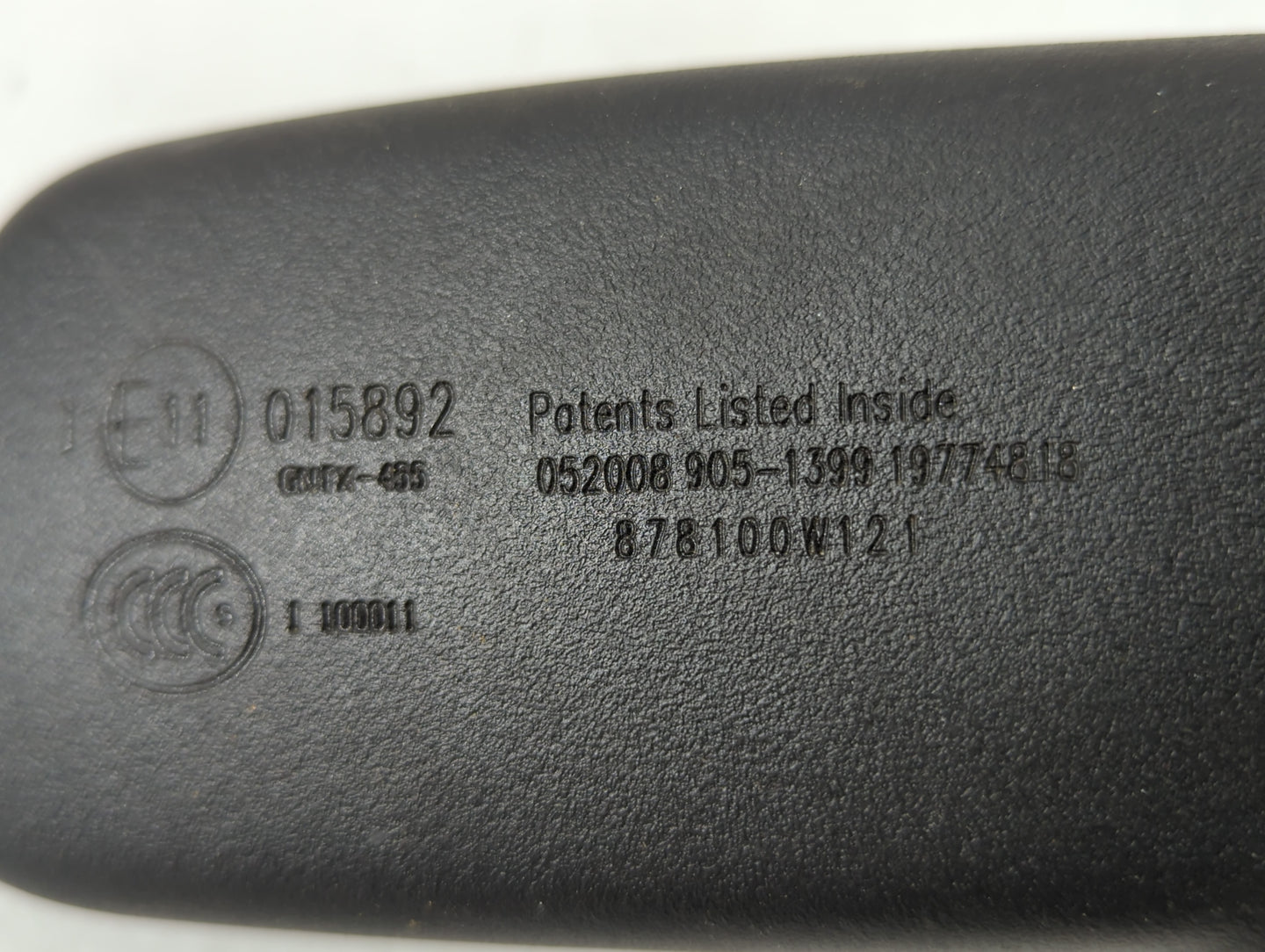 2001-2006 Toyota Camry Interior Rear View Mirror Replacement OEM P/N:19774818 052008 905-1399 Fits OEM Used Auto Parts - Oemusedautoparts1.com