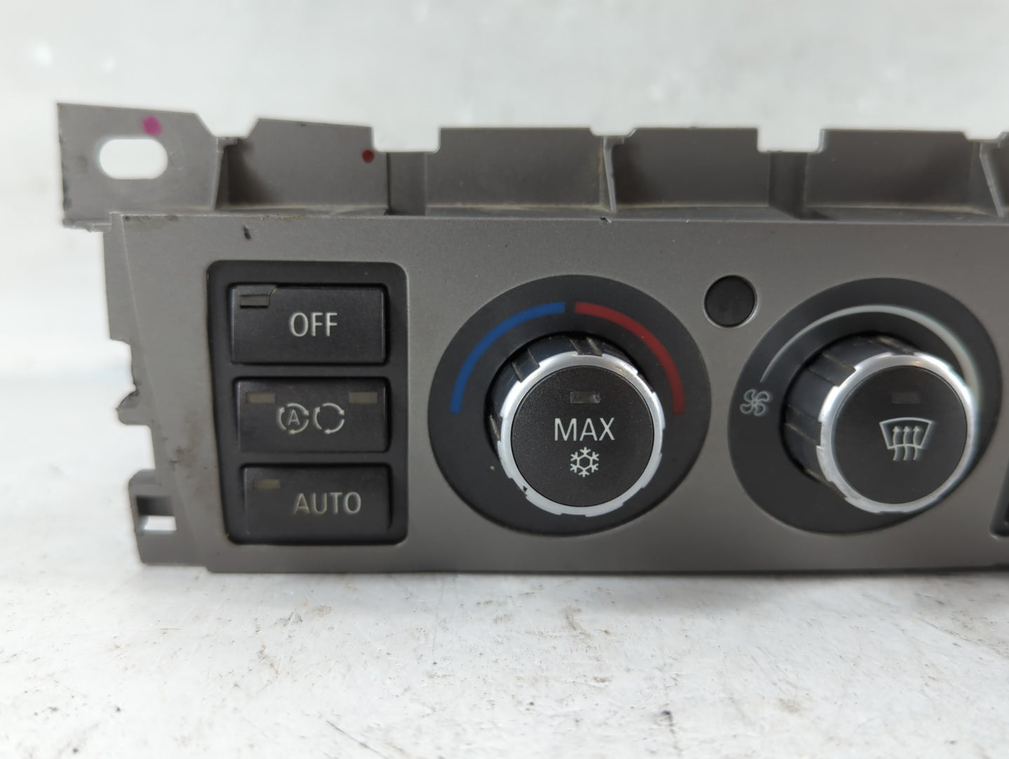 2007 Bmw 7 Series Climate Control Module Temperature AC/Heater Replacement P/N:90025-175/0010 Fits Fits 2006 2008 OEM Used Auto Parts - Oemusedautoparts1.com
