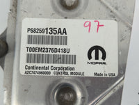 2016-2019 Dodge Journey PCM Engine Control Computer ECU ECM PCU OEM P/N:P68259135AA Fits Fits 2016 2017 2018 2019 OEM Used Auto Parts - Oemusedautoparts1.com