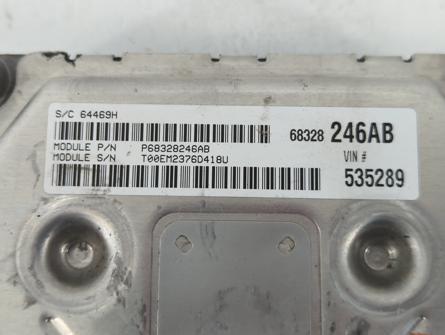 2016-2019 Dodge Journey PCM Engine Control Computer ECU ECM PCU OEM P/N:P68259135AA Fits Fits 2016 2017 2018 2019 OEM Used Auto Parts - Oemusedautoparts1.com