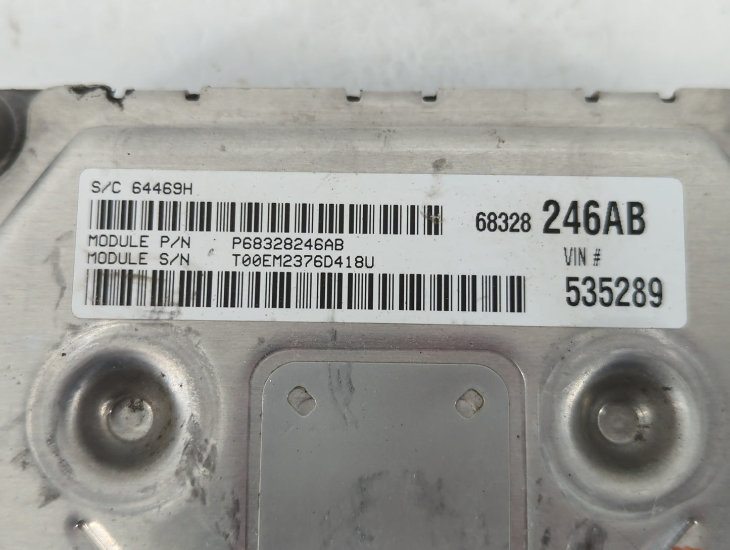 2016-2019 Dodge Journey PCM Engine Control Computer ECU ECM PCU OEM P/N:P68259135AA Fits Fits 2016 2017 2018 2019 OEM Used Auto Parts - Oemusedautoparts1.com