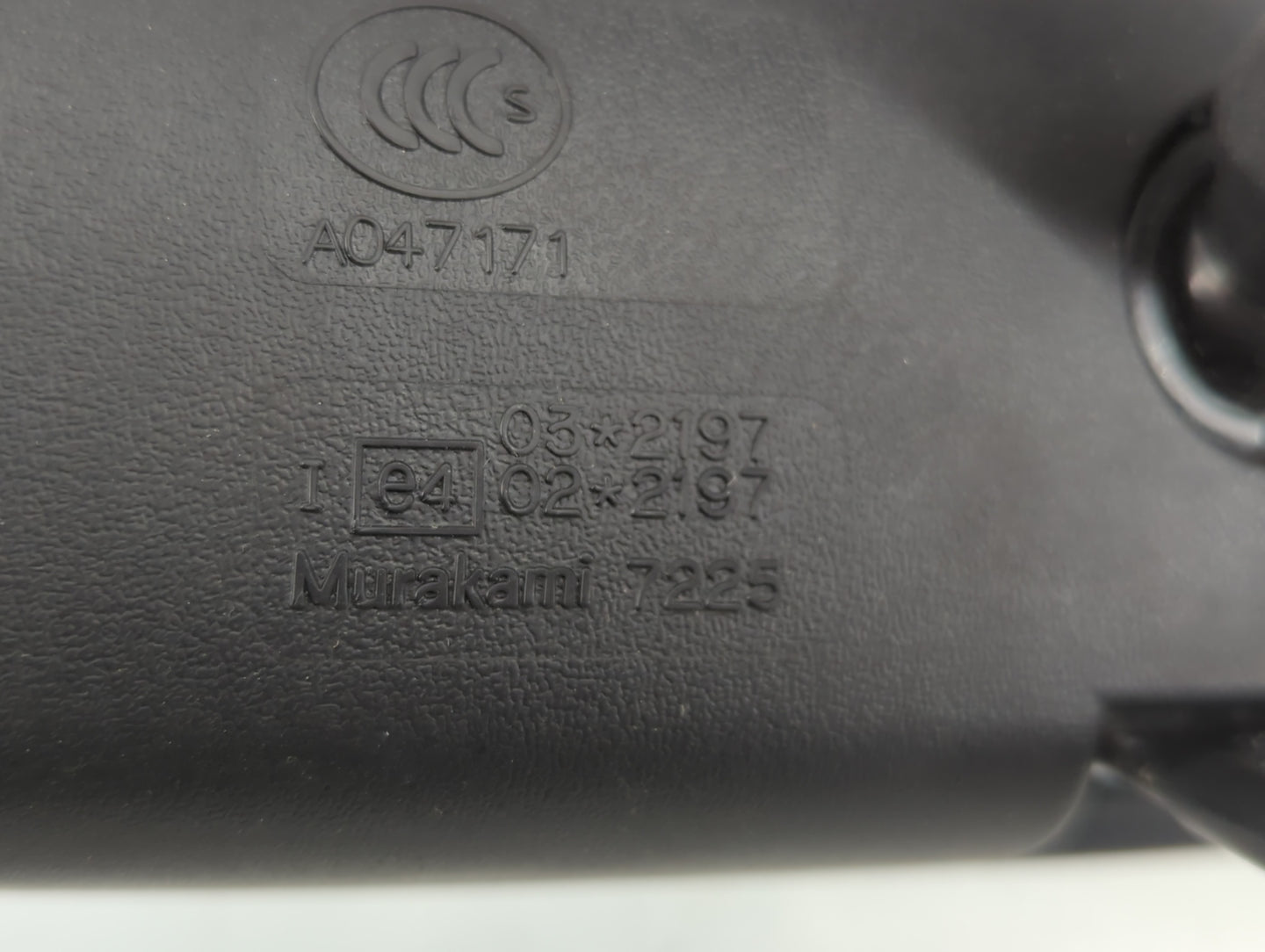 2004-2022 Toyota Prius Interior Rear View Mirror Replacement OEM P/N:E4022197 A047171 Fits OEM Used Auto Parts - Oemusedautoparts1.com