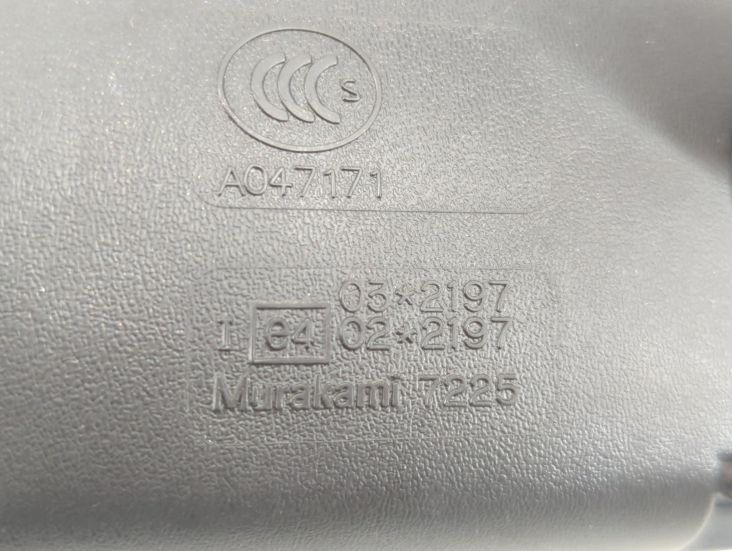 2004-2015 Toyota Rav4 Interior Rear View Mirror Replacement OEM P/N:E4022197 A047171 Fits OEM Used Auto Parts - Oemusedautoparts1.com