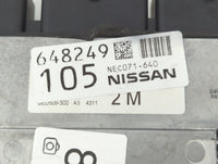 2019-2022 Nissan Altima PCM Engine Control Computer ECU ECM PCU OEM P/N:648249 NEC071-641 Fits Fits 2019 2020 2021 2022 OEM Used Auto Parts - Oemusedautoparts1.com