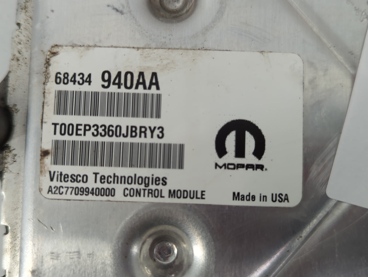 2021 Dodge Ram 2500 PCM Engine Control Computer ECU ECM PCU OEM P/N:68434940AA Fits Fits 2020 2022 OEM Used Auto Parts - Oemusedautoparts1.com