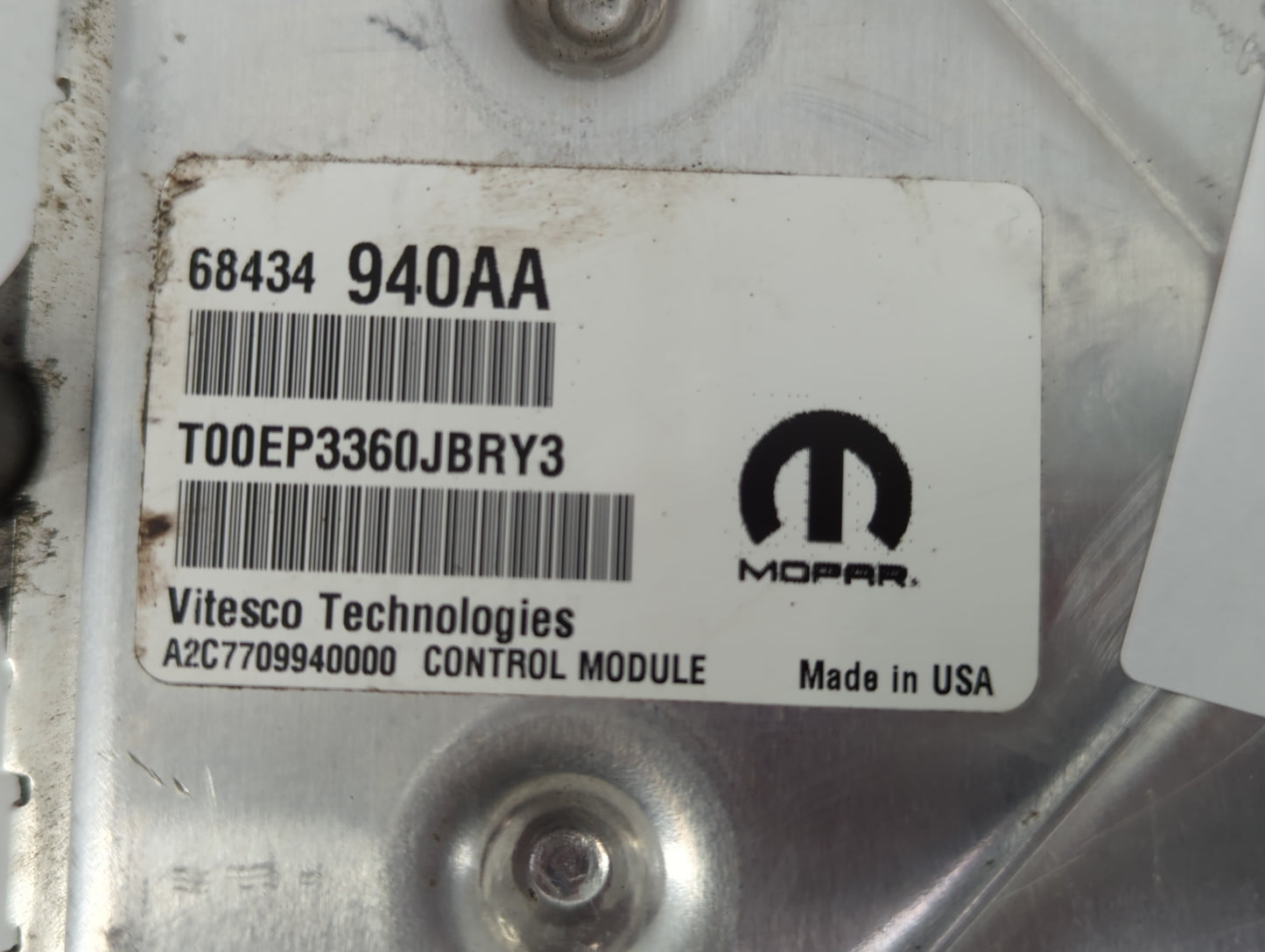 2021 Dodge Ram 2500 PCM Engine Control Computer ECU ECM PCU OEM P/N:68434940AA Fits Fits 2020 2022 OEM Used Auto Parts - Oemusedautoparts1.com