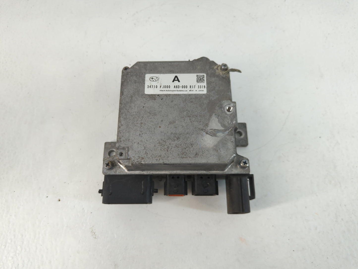 2013 Subaru Impreza PCM Engine Control Computer ECU ECM PCU OEM P/N:34710 FJ000 Fits OEM Used Auto Parts - Oemusedautoparts1.com