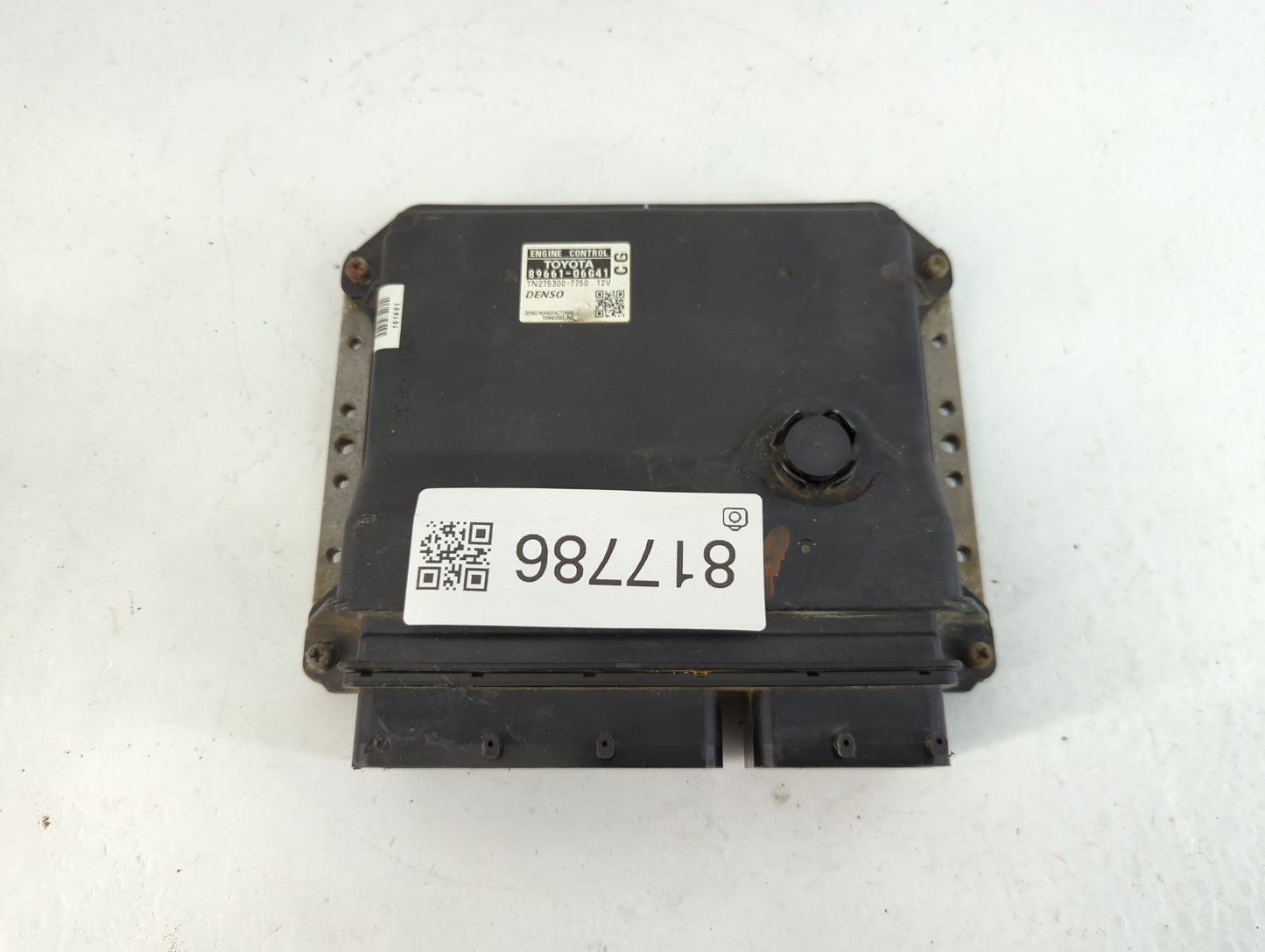 2008-2009 Toyota Camry PCM Engine Control Computer ECU ECM PCU OEM P/N:89661-06G41 Fits Fits 2008 2009 OEM Used Auto Parts - Oemusedautoparts1.com