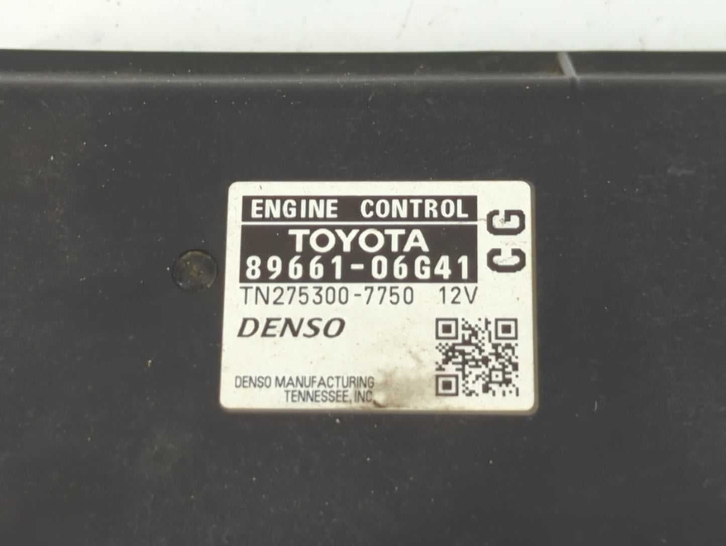 2008-2009 Toyota Camry PCM Engine Control Computer ECU ECM PCU OEM P/N:89661-06G41 Fits Fits 2008 2009 OEM Used Auto Parts - Oemusedautoparts1.com