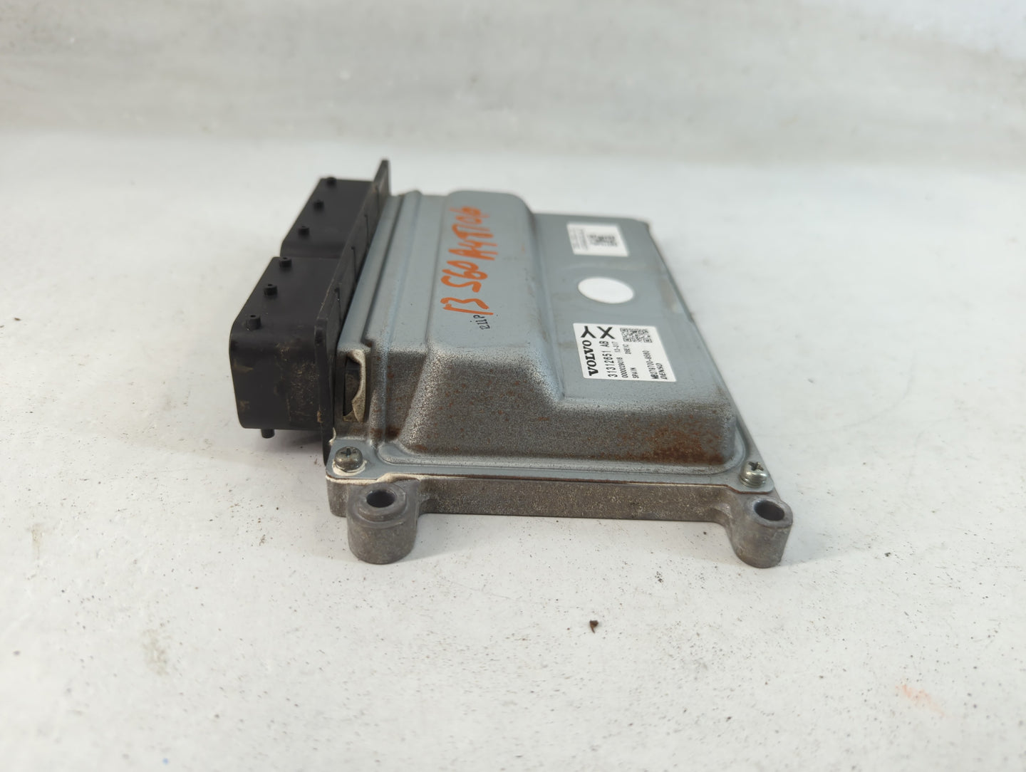 2013-2016 Volvo S60 PCM Engine Control Computer ECU ECM PCU OEM P/N:MB279700-9560 31312651 AB Fits Fits 2013 2014 2015 2016 OEM Used Auto Parts - Oemusedautoparts1.com