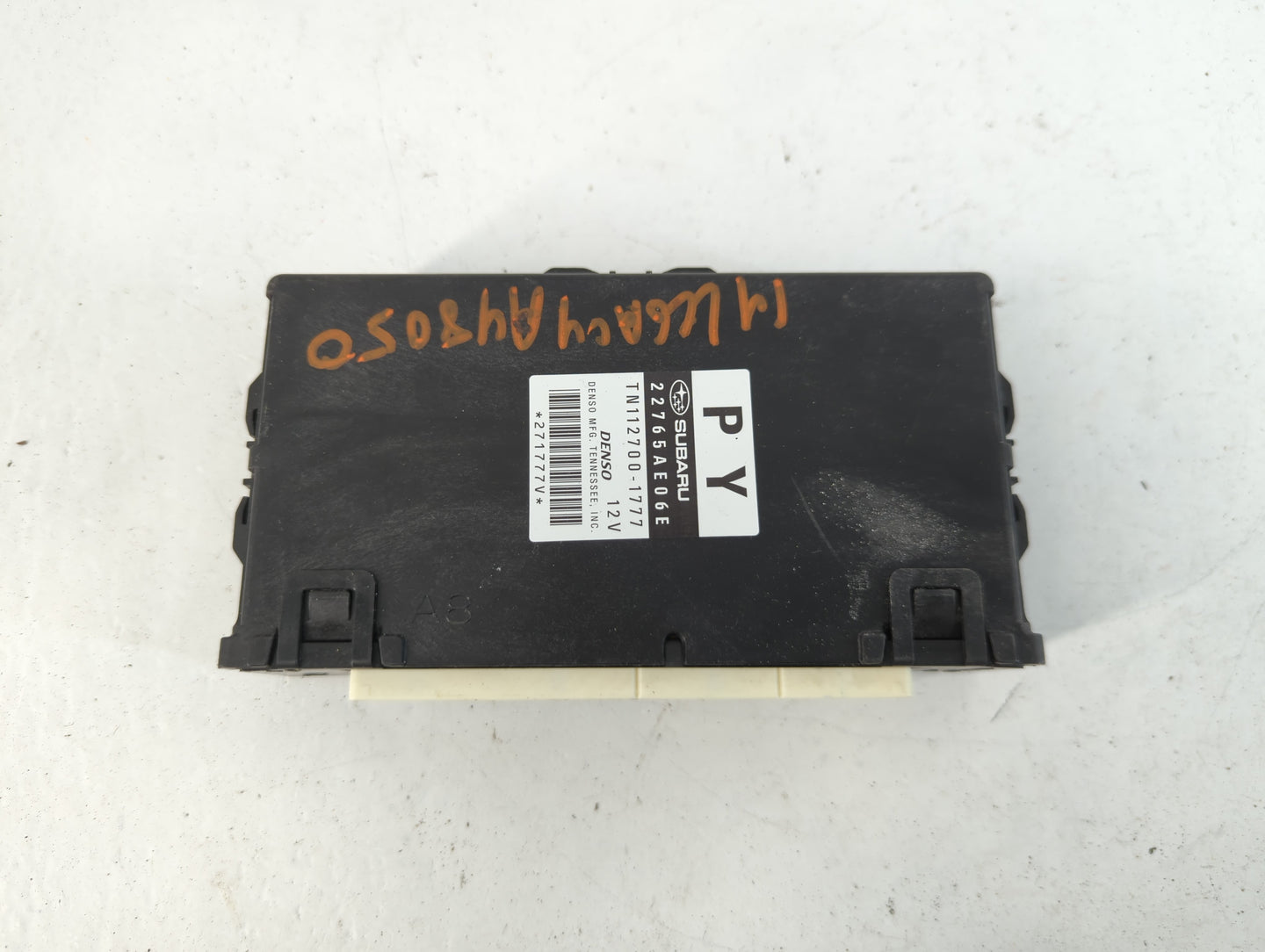 2013-2014 Subaru Legacy PCM Engine Control Computer ECU ECM PCU OEM P/N:22765AE06E Fits Fits 2013 2014 OEM Used Auto Parts - Oemusedautoparts1.com