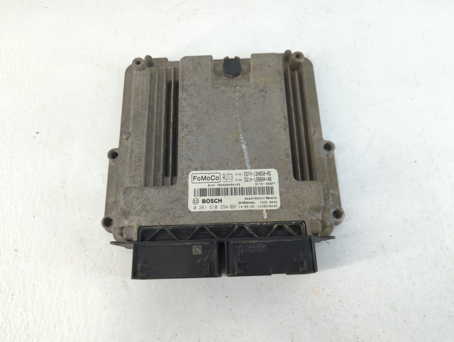 2014 Ford Fusion PCM Engine Control Computer ECU ECM PCU OEM P/N:ES7A-12A650-RD 0 261 S10 294 Fits OEM Used Auto Parts - Oemusedautoparts1.com