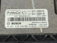 2014 Ford Fusion PCM Engine Control Computer ECU ECM PCU OEM P/N:ES7A-12A650-RD 0 261 S10 294 Fits OEM Used Auto Parts - Oemusedautoparts1.com