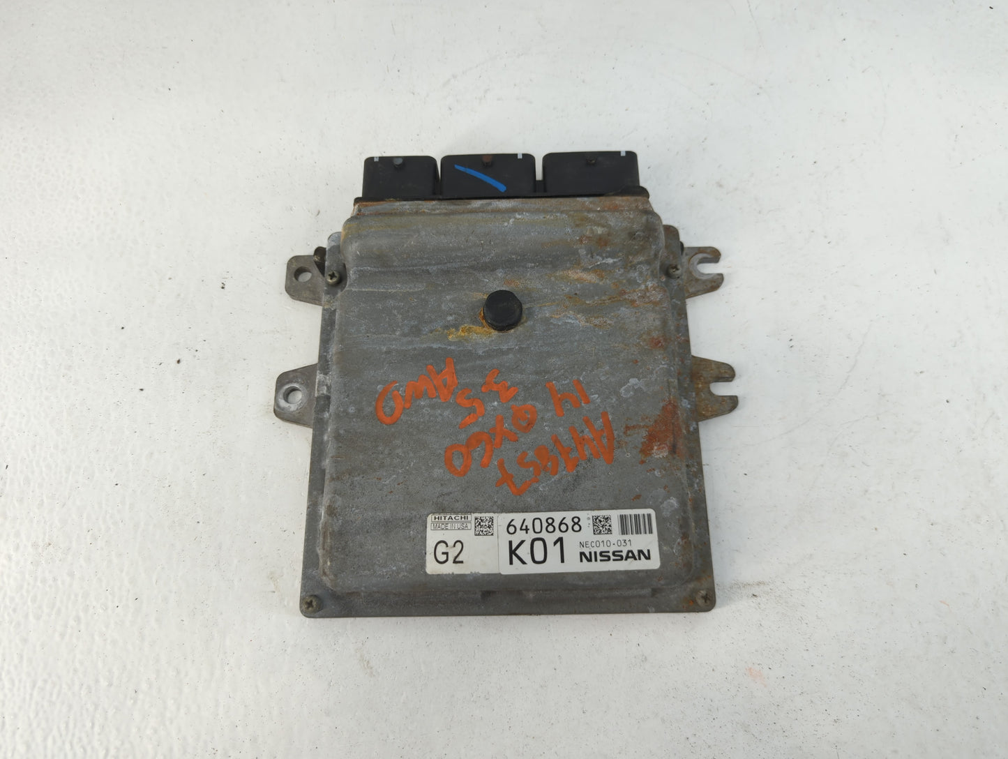 2014 Infiniti Qx60 PCM Engine Control Computer ECU ECM PCU OEM P/N:640868 NEC010-031 Fits OEM Used Auto Parts - Oemusedautoparts1.com