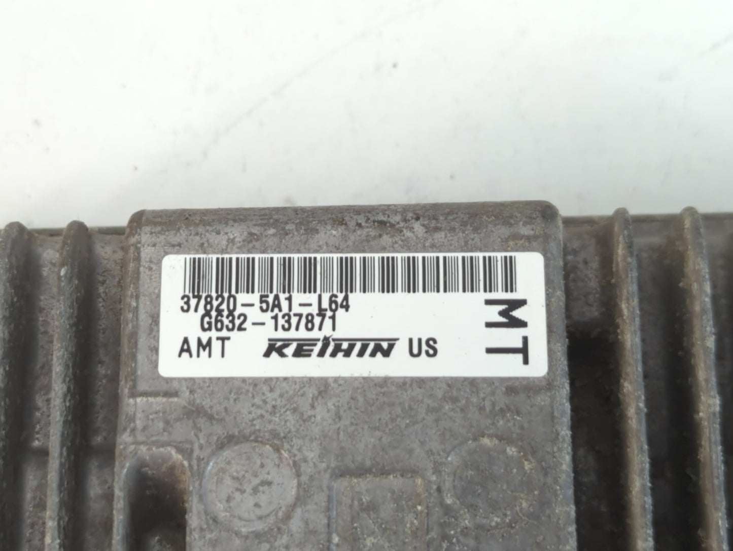 2015 Honda Accord PCM Engine Control Computer ECU ECM PCU OEM P/N:G632-137871 37820-5A1-L64 Fits OEM Used Auto Parts - Oemusedautoparts1.com