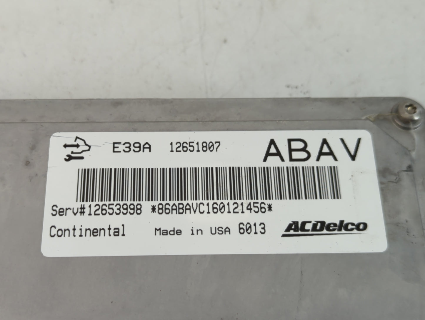 2013-2016 Gmc Terrain PCM Engine Control Computer ECU ECM PCU OEM P/N:12653998 12651807 Fits Fits 2013 2014 2015 2016 OEM Used Auto Parts - Oemusedautoparts1.com