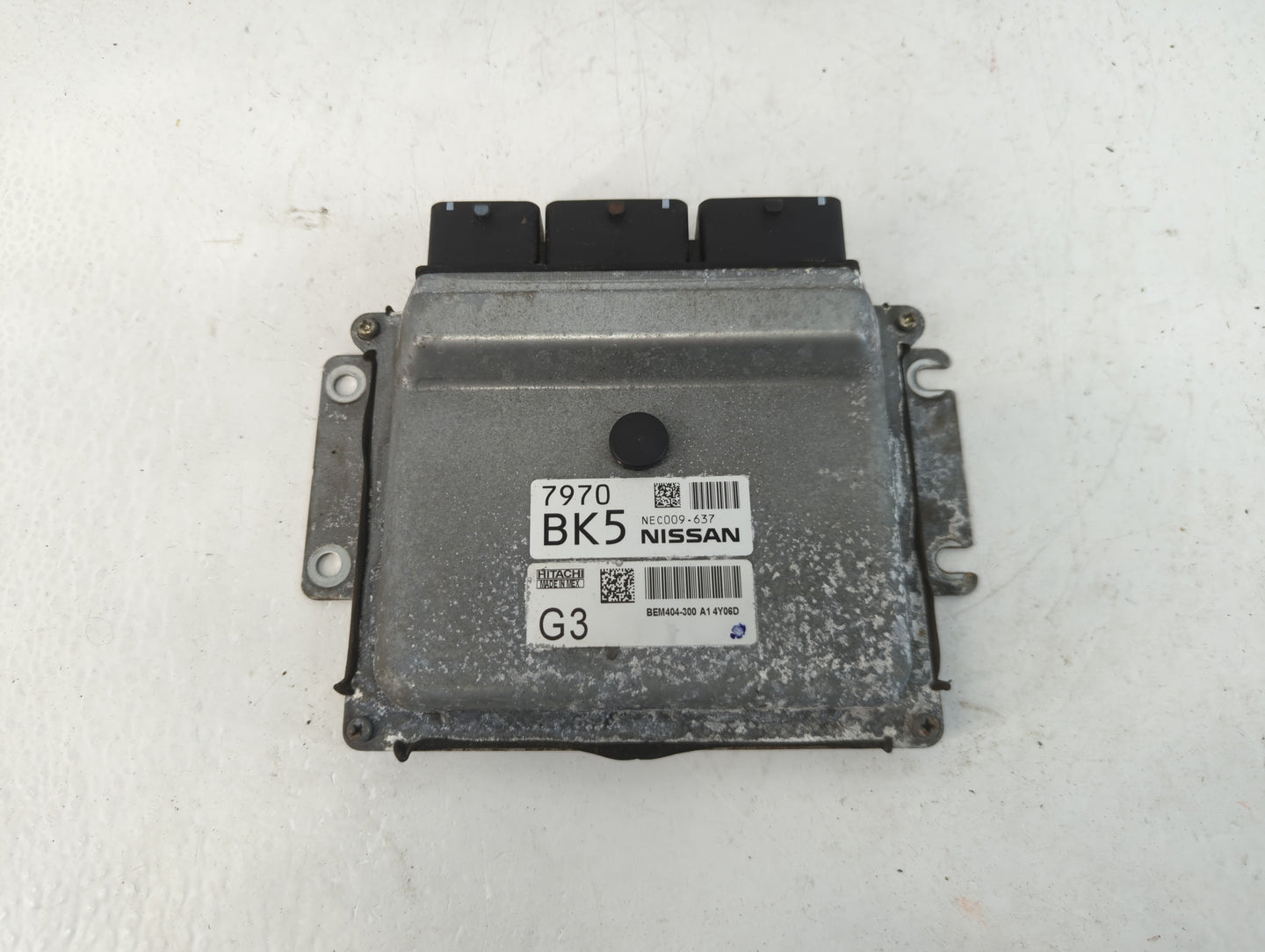 2013-2015 Nissan Sentra PCM Engine Control Computer ECU ECM PCU OEM P/N:NEC009-637 Fits Fits 2013 2014 2015 OEM Used Auto Parts - Oemusedautoparts1.com