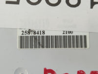 2004-2008 Chevrolet Malibu Climate Control Module Temperature AC/Heater Replacement P/N:25878418 Fits OEM Used Auto Parts - Oemusedautoparts1.com