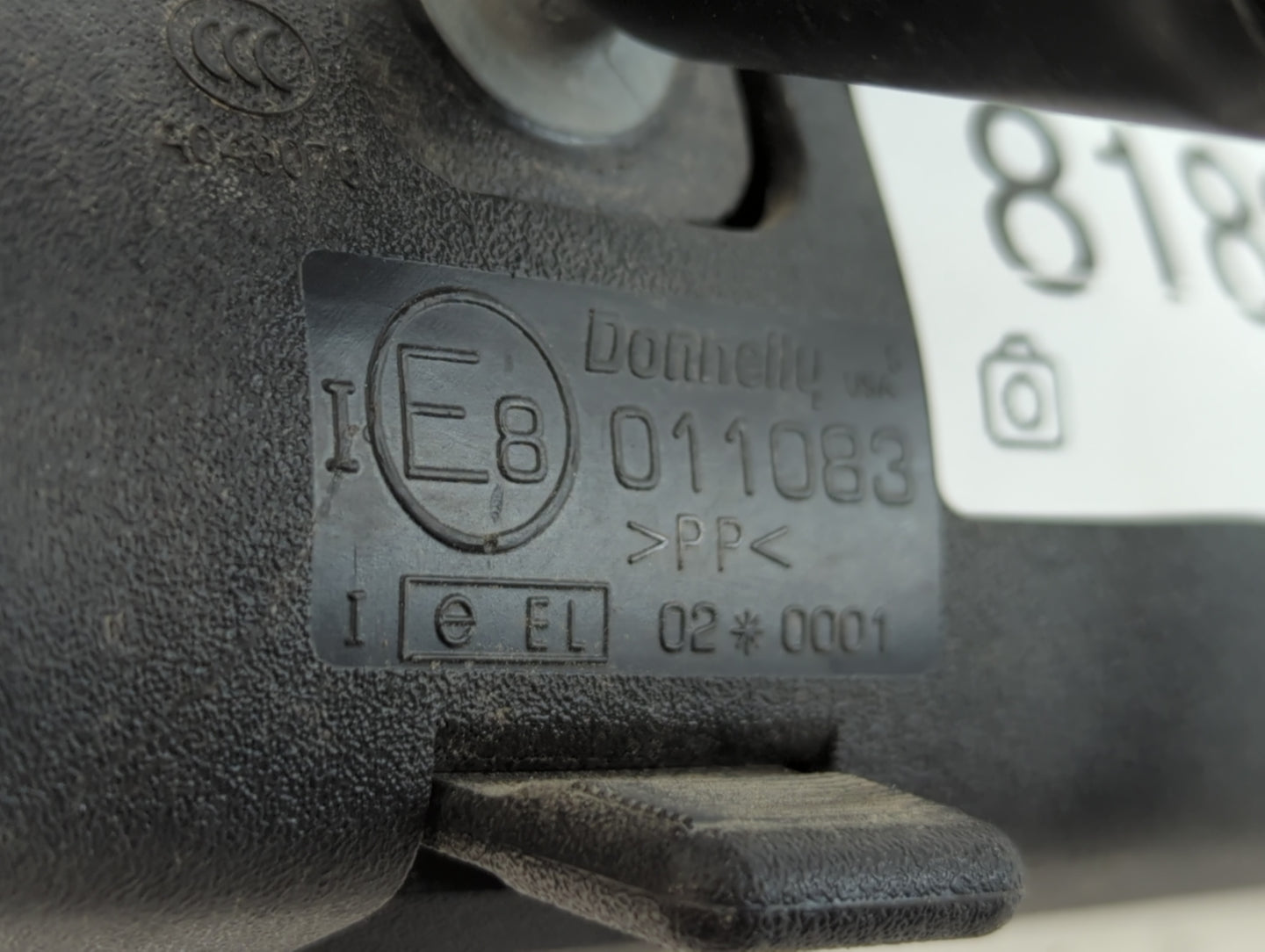 2004-2008 Chrysler Pacifica Interior Rear View Mirror Replacement OEM P/N:E8011083 Fits Fits 2004 2005 2006 2007 2008 OEM Used Auto Parts - Oemusedautoparts1.com