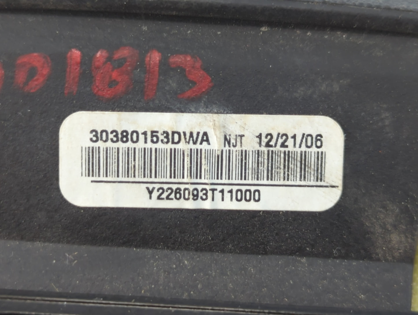 2007 Suzuki Xl-7 Air Bag Driver Left Steering Wheel Mounted P/N:30380153DWA Fits OEM Used Auto Parts - Oemusedautoparts1.com