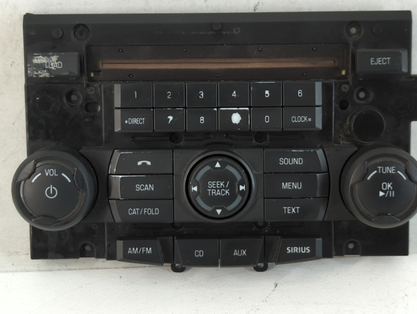 2009-2011 Ford Focus Radio AM FM Cd Player Receiver Replacement P/N:9S4T-18A802-AB Fits Fits 2009 2010 2011 OEM Used Auto Parts - Oemusedautoparts1.com