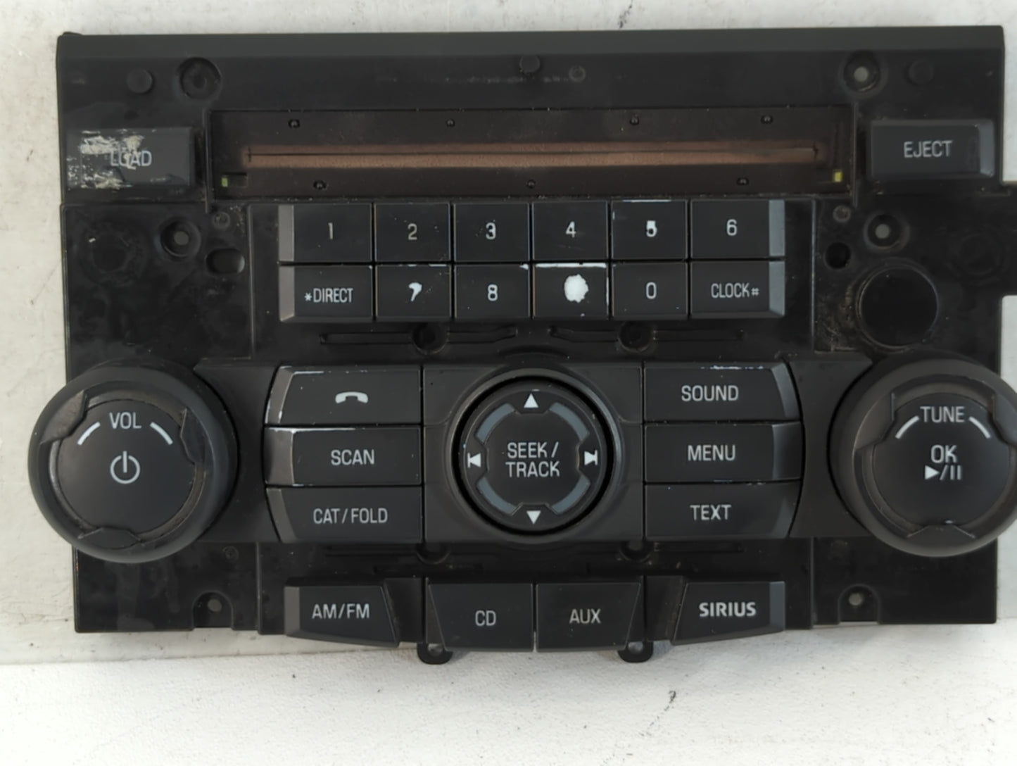 2009-2011 Ford Focus Radio AM FM Cd Player Receiver Replacement P/N:9S4T-18A802-AB Fits Fits 2009 2010 2011 OEM Used Auto Parts - Oemusedautoparts1.com