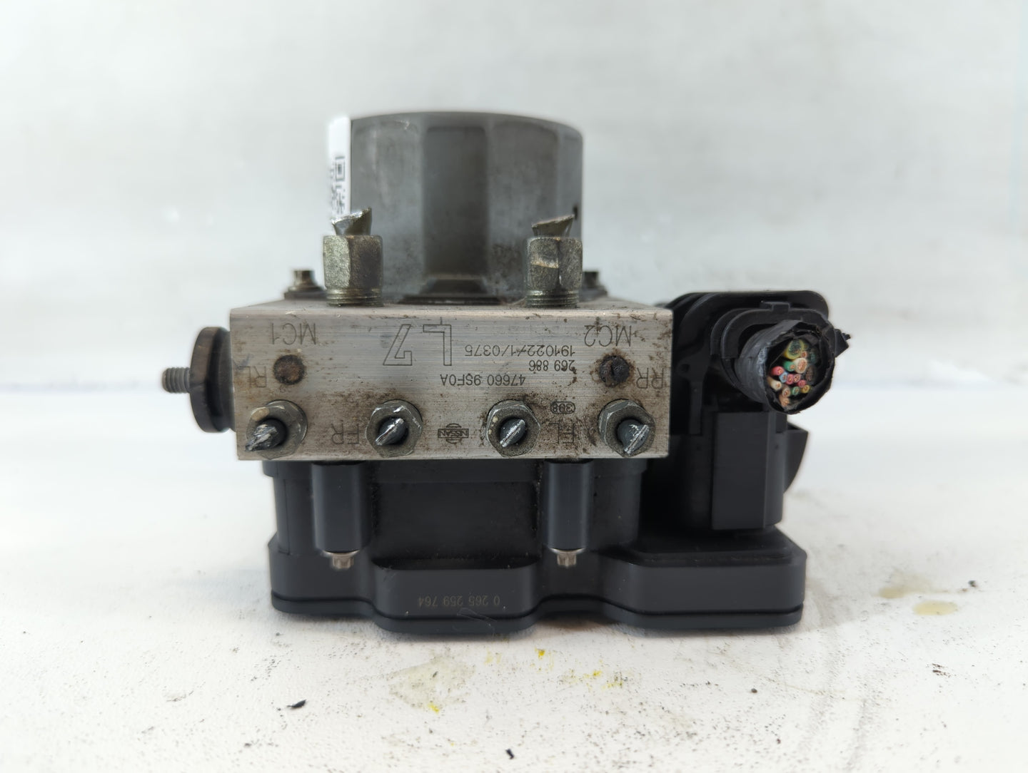 2019 Nissan Nv200 ABS Pump Control Module Replacement P/N:47660 9SF0A Fits OEM Used Auto Parts - Oemusedautoparts1.com