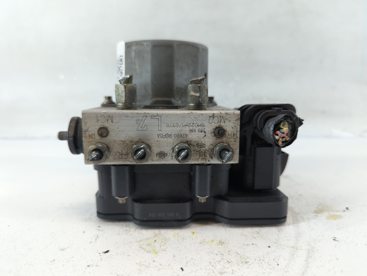 2019 Nissan Nv200 ABS Pump Control Module Replacement P/N:47660 9SF0A Fits OEM Used Auto Parts - Oemusedautoparts1.com