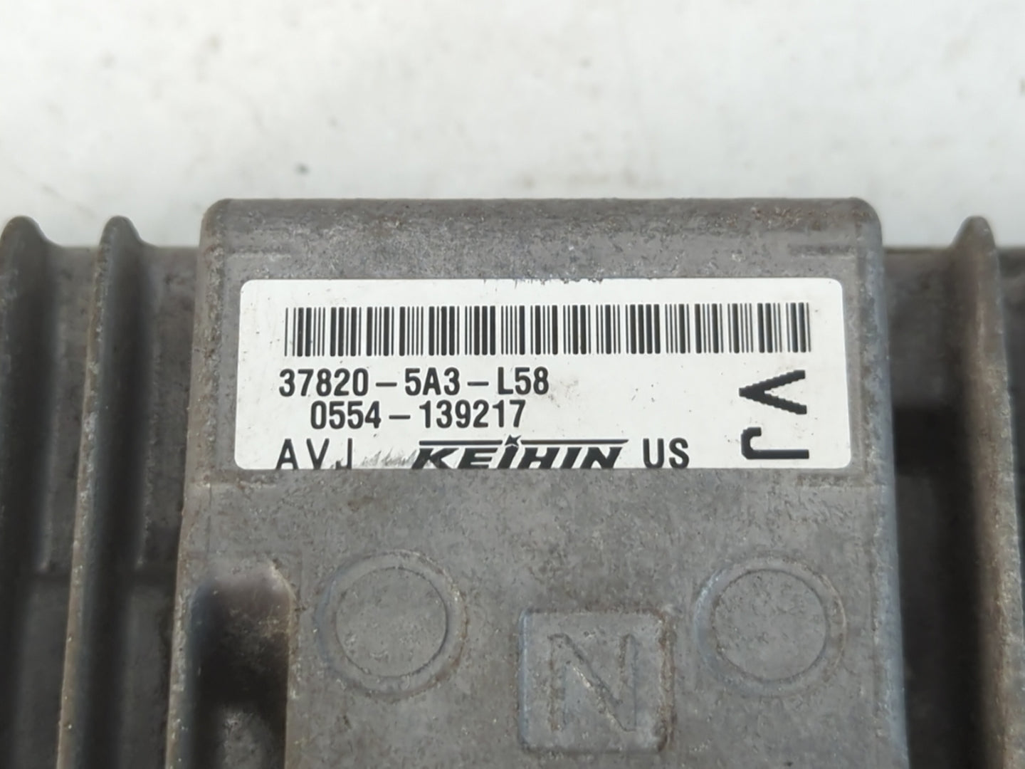 2013 Honda Accord PCM Engine Control Computer ECU ECM PCU OEM P/N:0554-107290 37820-5A3-L58 Fits OEM Used Auto Parts - Oemusedautoparts1.com
