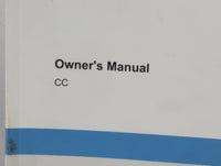 2011 Volkswagen Cc Owners Manual Book Guide P/N:1215N1PCC21 OEM Used Auto Parts - Oemusedautoparts1.com