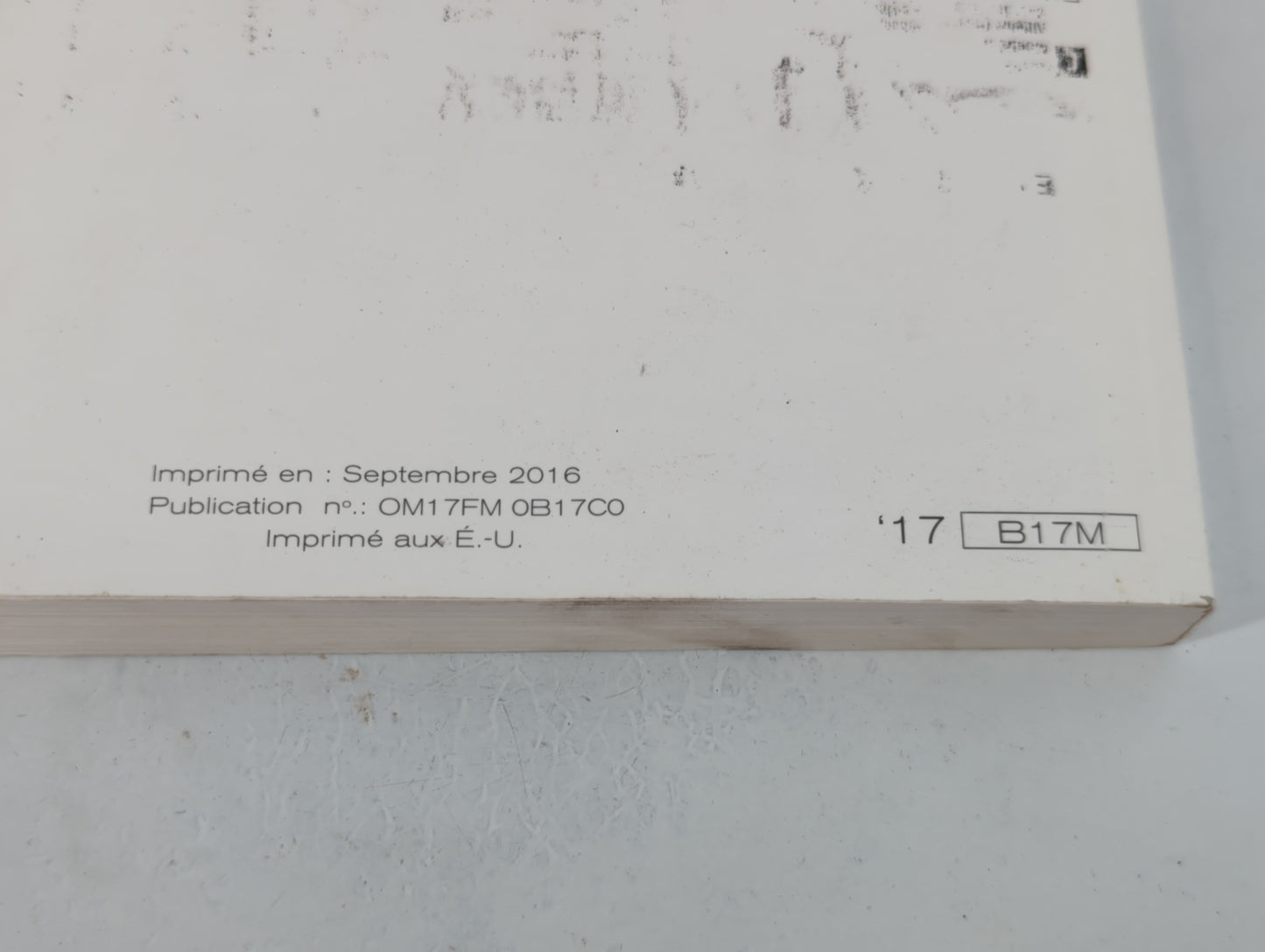 2017 Nissan Sentra Owners Manual Book Guide OEM Used Auto Parts - Oemusedautoparts1.com