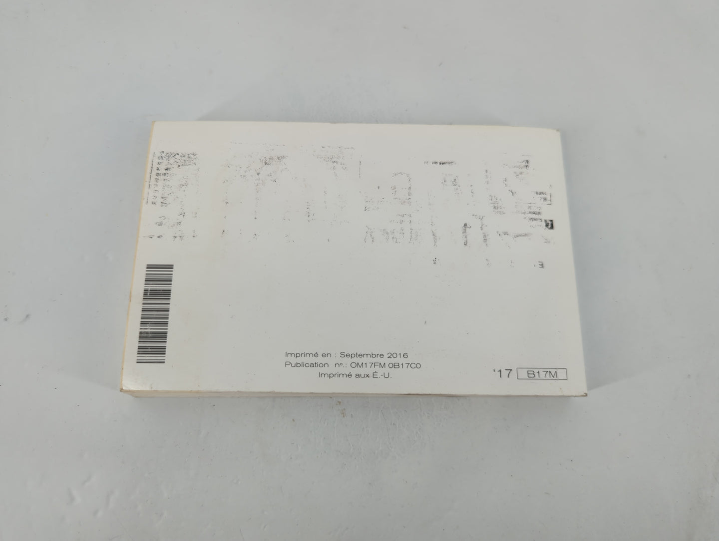 2017 Nissan Sentra Owners Manual Book Guide OEM Used Auto Parts - Oemusedautoparts1.com