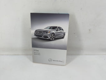 compare product 2014 Mercedes-Benz E300 Owners Manual Book Guide P/N:2125844600 212 584 46 00 OEM Used Auto Parts