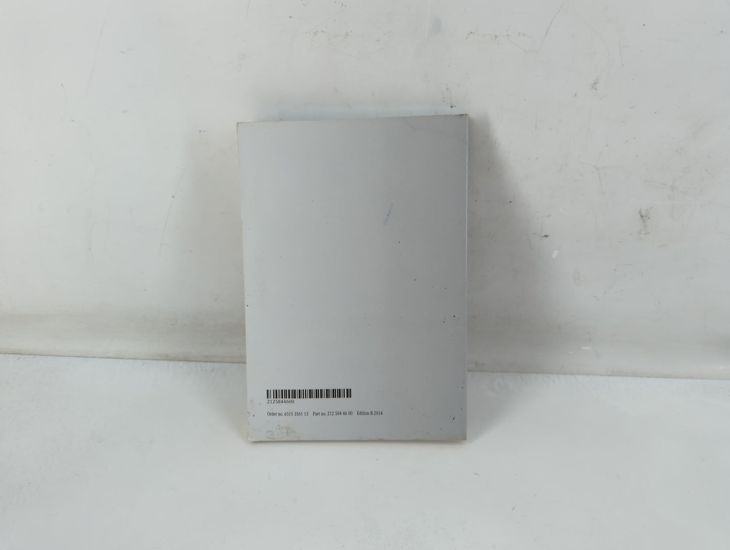 2014 Mercedes-Benz E300 Owners Manual Book Guide P/N:2125844600 212 584 46 00 OEM Used Auto Parts - Oemusedautoparts1.com