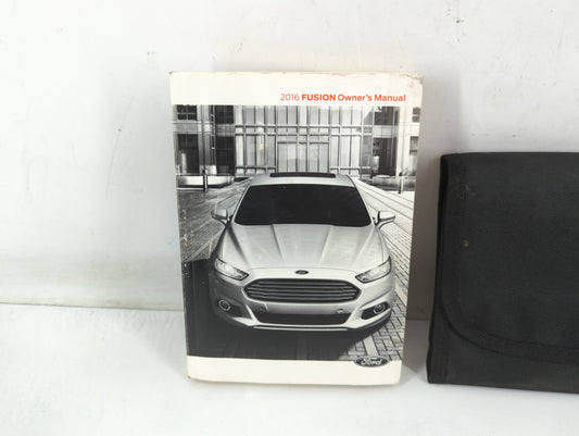 2016 Ford Fusion Owners Manual Book Guide P/N:GE5J 19A321 AA OEM Used Auto Parts