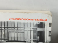 2016 Ford Fusion Owners Manual Book Guide P/N:GE5J 19A321 AA OEM Used Auto Parts - Oemusedautoparts1.com