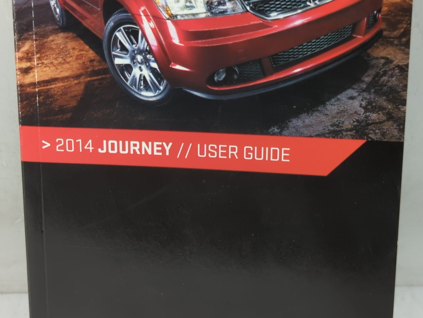 2014 Dodge Journey Owners Manual Book Guide P/N:14JC49-926-AA OEM Used Auto Parts - Oemusedautoparts1.com