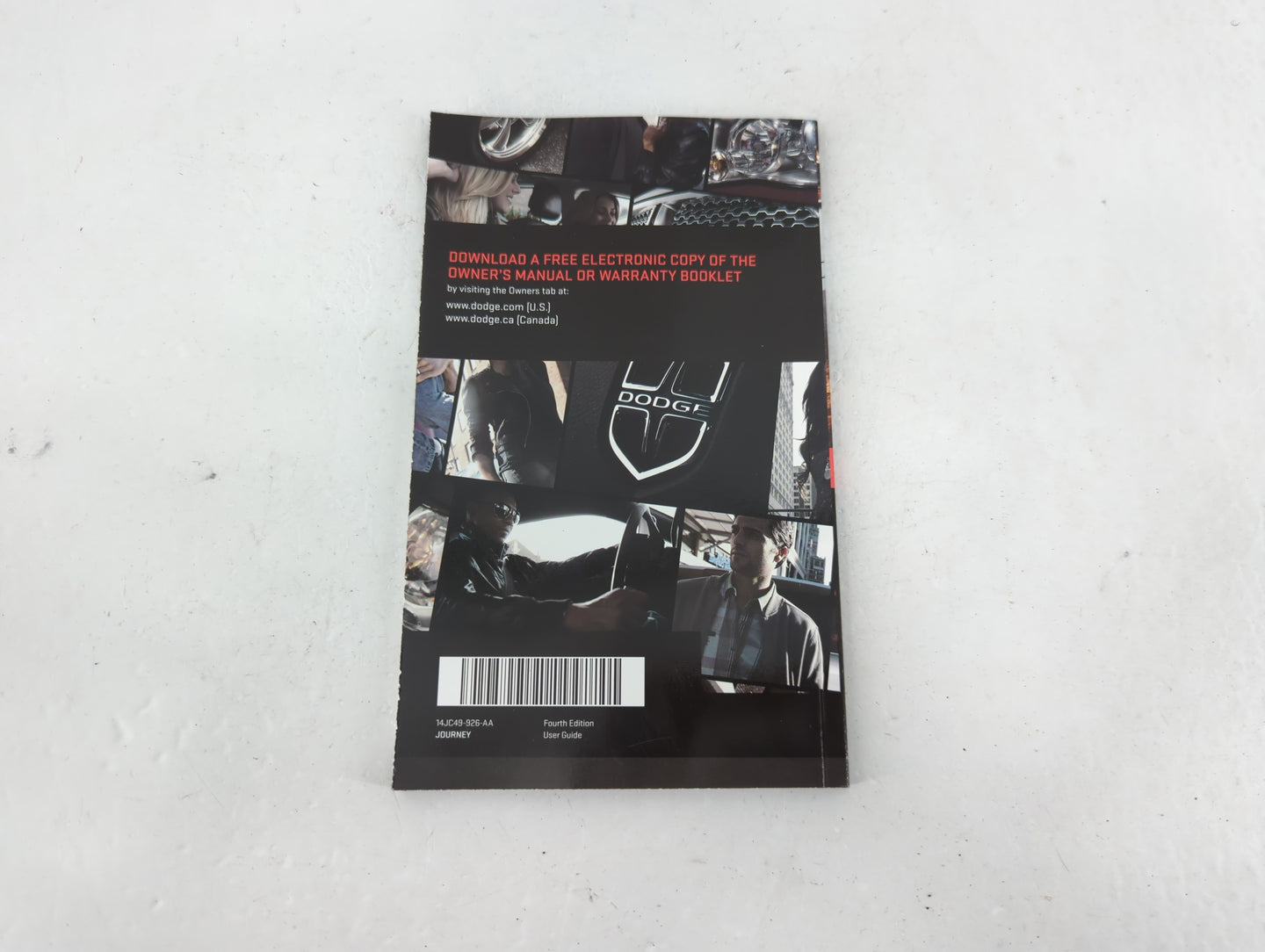 2014 Dodge Journey Owners Manual Book Guide P/N:14JC49-926-AA OEM Used Auto Parts - Oemusedautoparts1.com