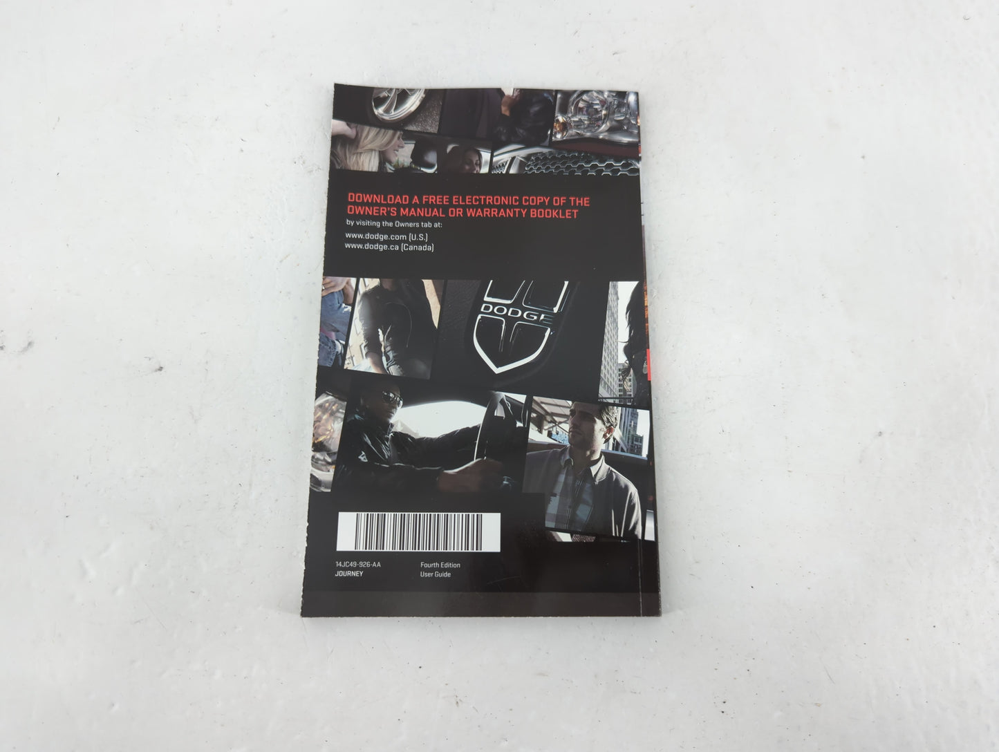 2014 Dodge Journey Owners Manual Book Guide P/N:14JC49-926-AA OEM Used Auto Parts - Oemusedautoparts1.com