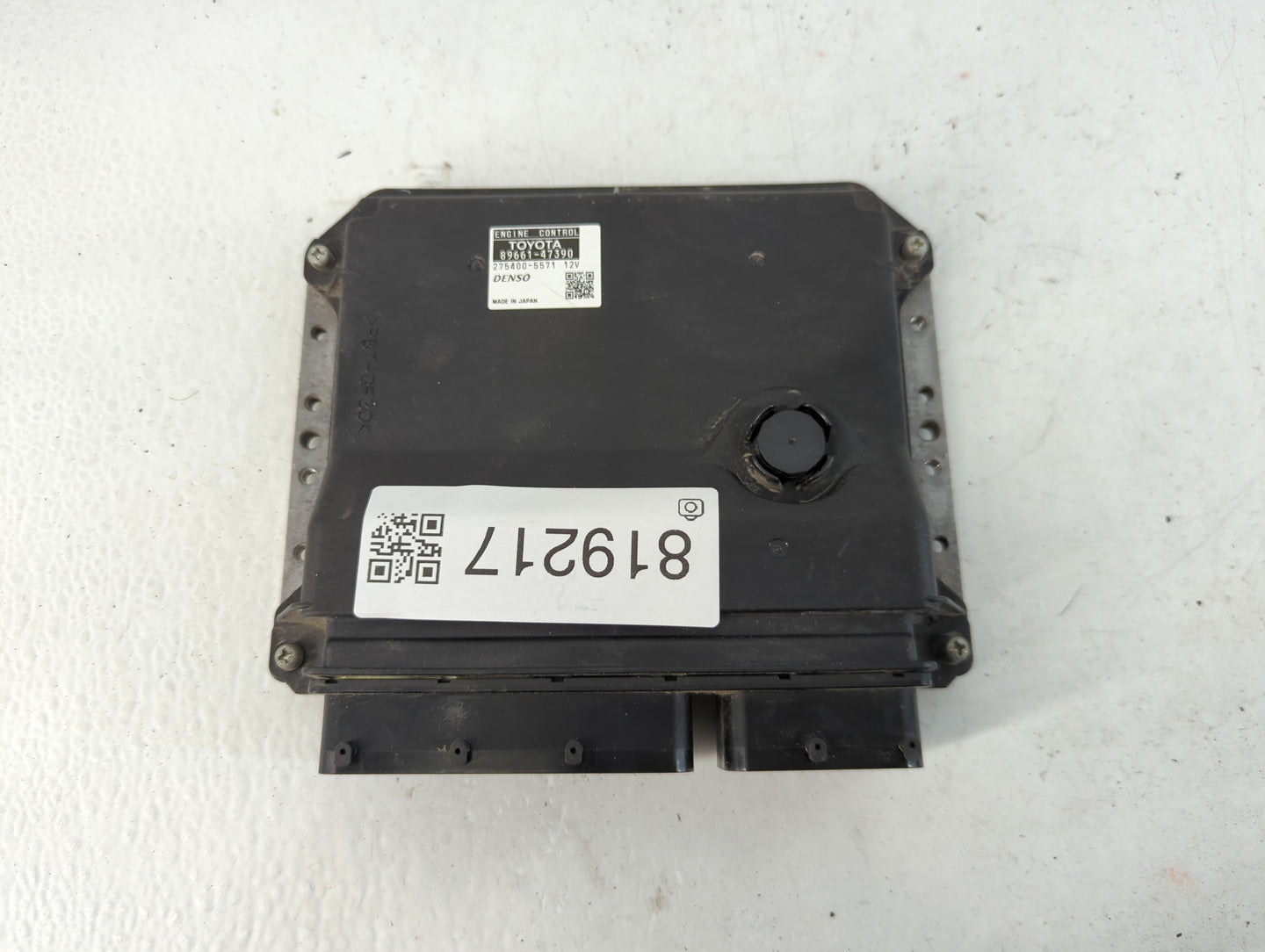 2011 Toyota Prius PCM Engine Control Computer ECU ECM PCU OEM P/N:275400-5571 89661-47390 Fits OEM Used Auto Parts - Oemusedautoparts1.com